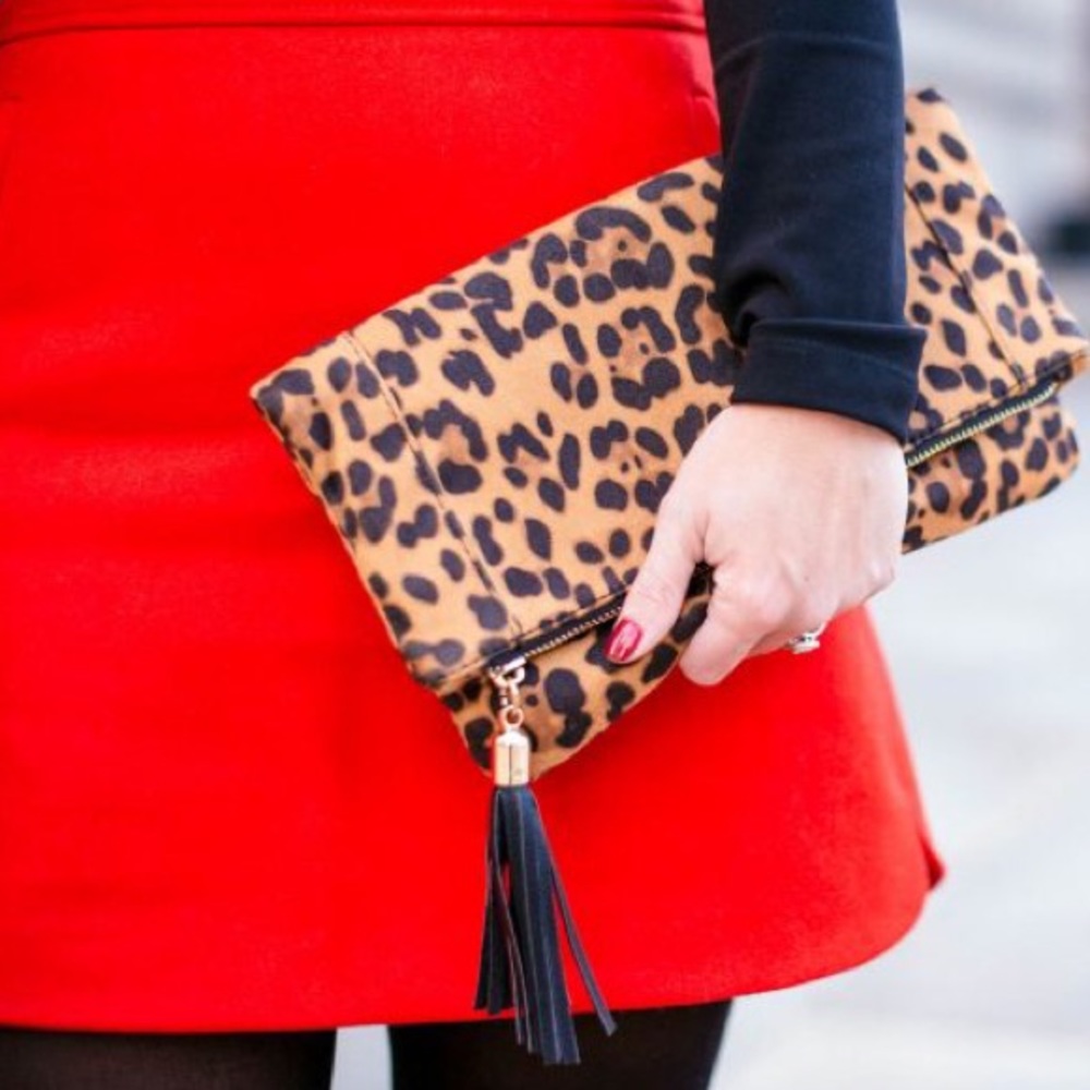 J. Crew • Coral Wool Mini Skirt - Picture 3 of 11